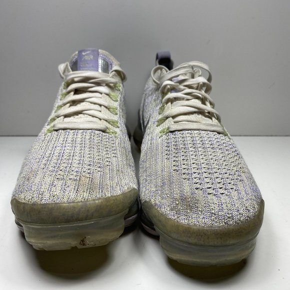 NIKE AIR VAPORMAX FLYKNIT 3 TRUE WHITE WOMENS SIZE 7.5 ** READ DESCRIPTION ** - Picture 5 of 9